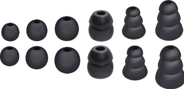 Produktbild Mee Audio Einsätze für M6 Pro 6 Paar schwarz (X6)
