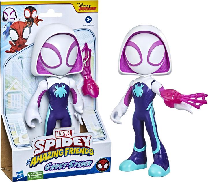 Image du produit Hasbro Spidey and His Amazing Friends super grand Ghost-Spider action figure, super-héros jouet pour