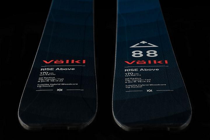 Actual product image Völkl Rise Above 88 touring ski + skin 22/23 (163 cm)