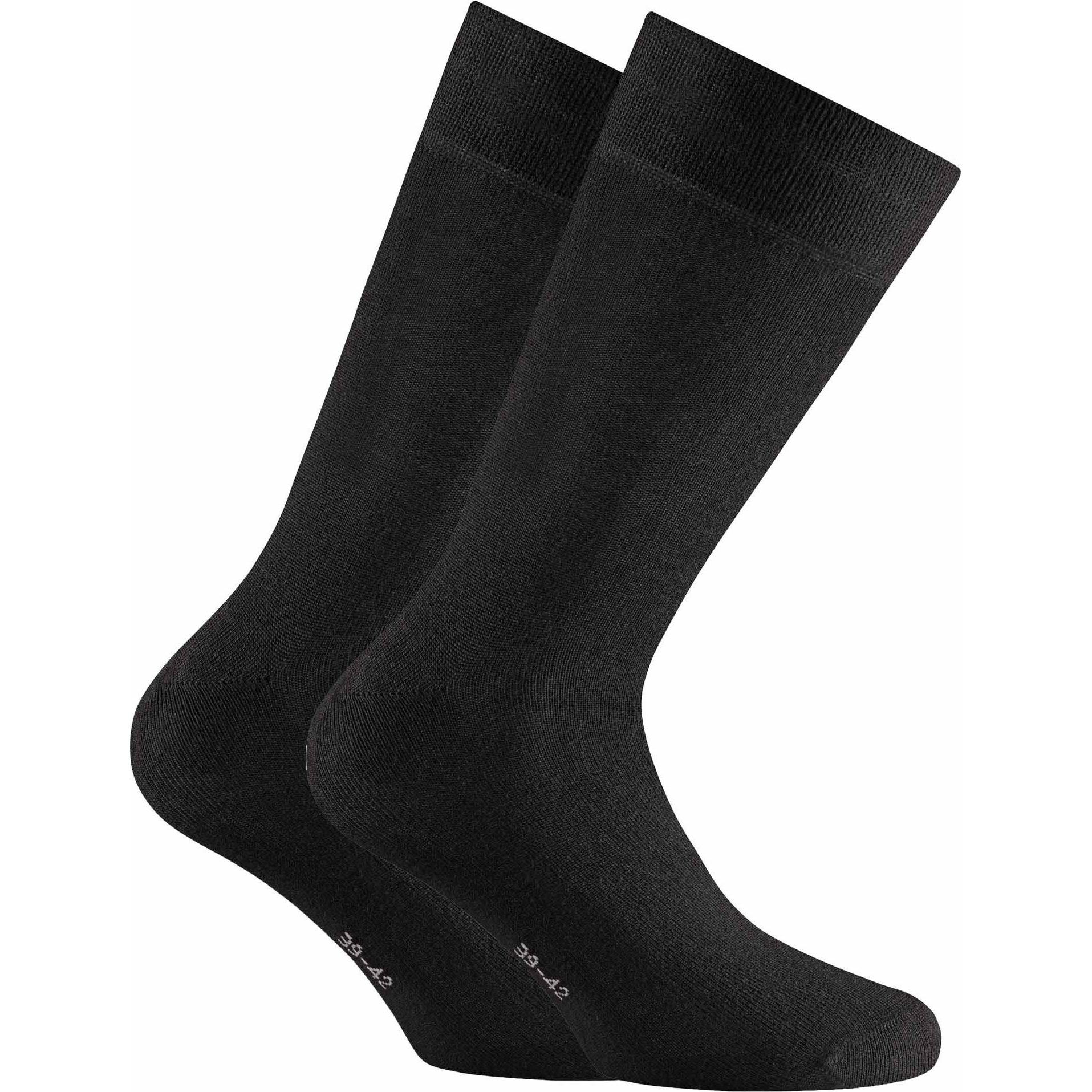 Thumbnail - Rohner, Herren, Socken, Bambus, Schwarz, (Einzelpack, 43 - 46)