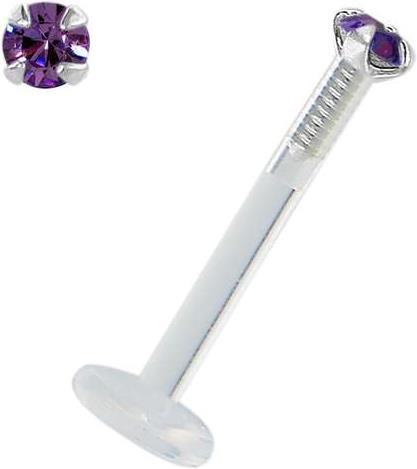 Immagine prodotto Bijouteria Piercing (Bioplastica, Argento 925, Cristallo Swarovski)