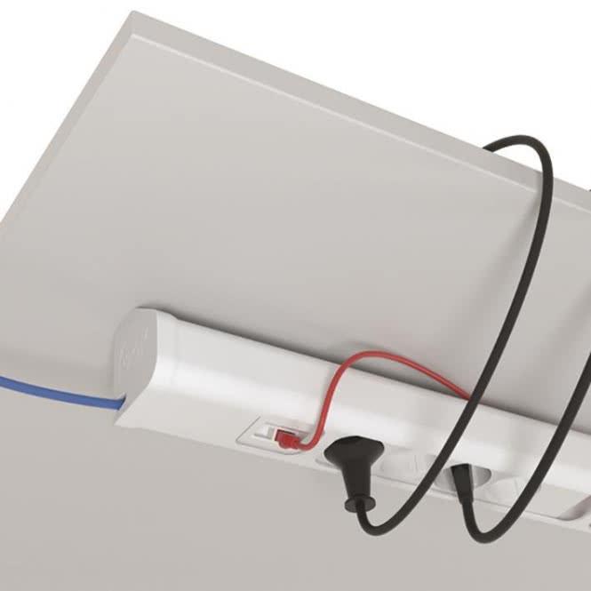 GGK, Kabelschutz + Kabelführung, KabelbändigerSET x (Kabelkanal, 2050 mm)