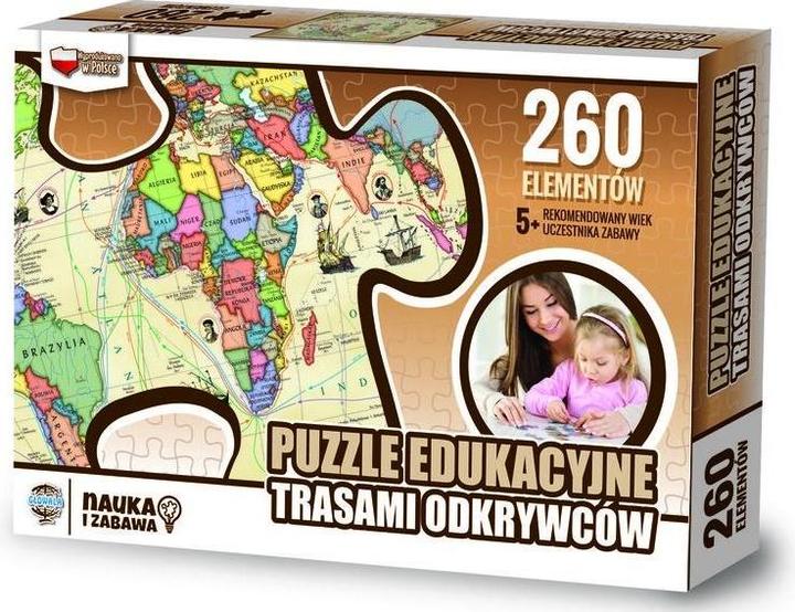 Zachem Puzzle 260el Lehrpfade der Entdecker (8047) (260 Teile)