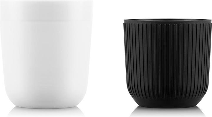 Bodum Becher Douro Porzellan mit Silikonhülle 2 Stück 0.2 l (200 ml, 2x)