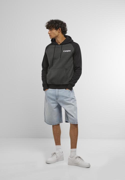 Actual product image Mister Tee MisterTee Compton Wording EMB Raglan Hoody - 201425 (XL)
