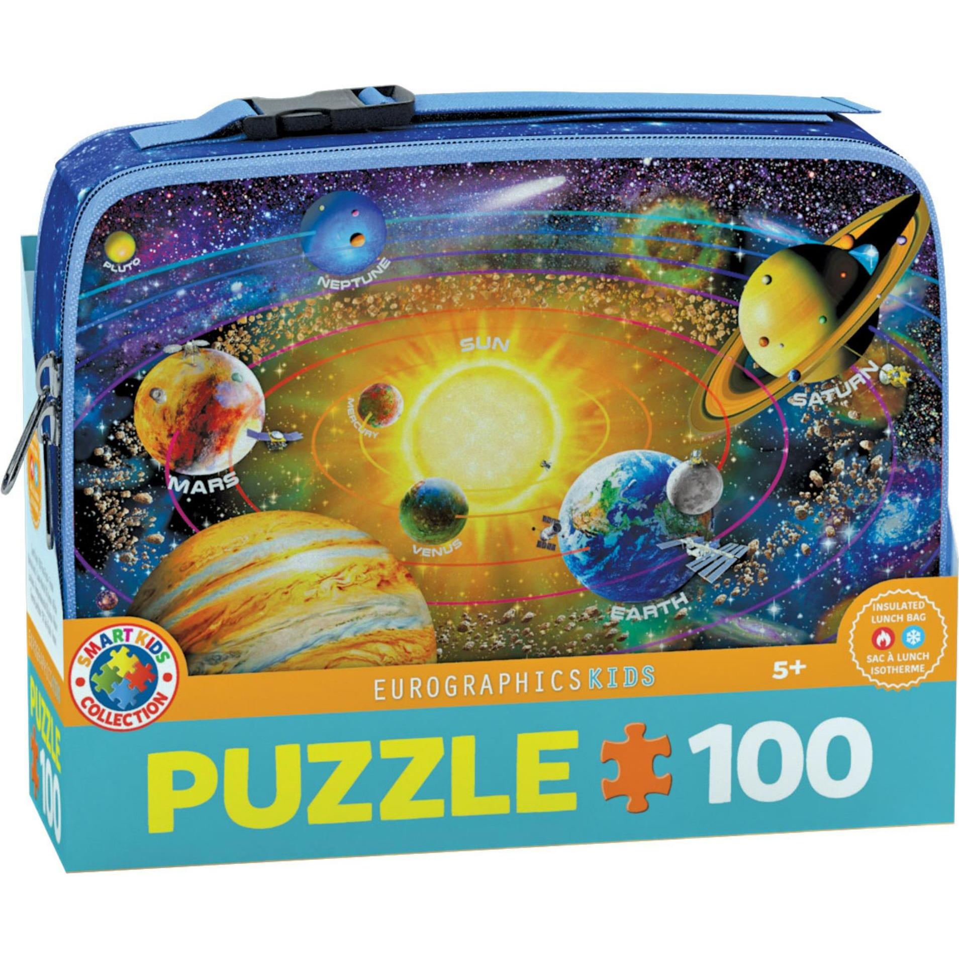 Eurographics Solar System Puzzle in einem Lunch Beutel (100 Teile)