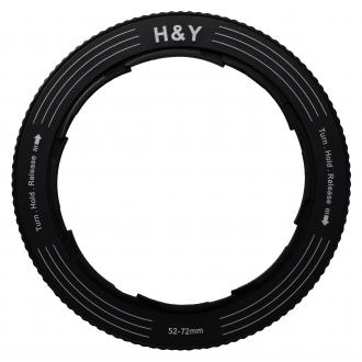 Actual product image H&Y REVORING 52-72mm filter adapter for 77mm filters (Obective filter holder, 77 mm)