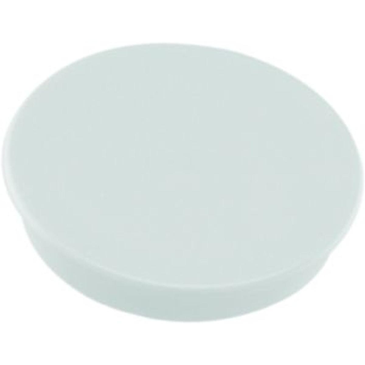 Ecobra, Magnet, Rundmagnet Neodym Ferrotafel 40x7,8mm weiss VE=5 Stück (1 x)