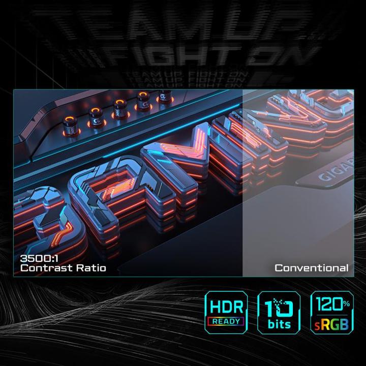 Actual product image Gigabyte GS32QCA (2560 x 1440 pixels, 31.50")