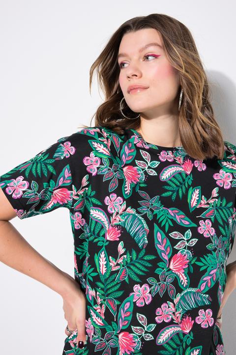 Immagine prodotto Studio Untold T-shirt dal taglio oversize con stampa con foglie (42, 44)