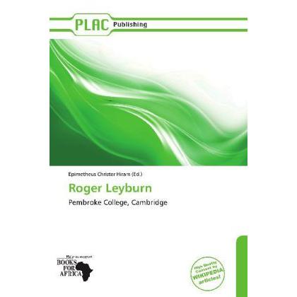 Roger Leyburn, Fachbücher