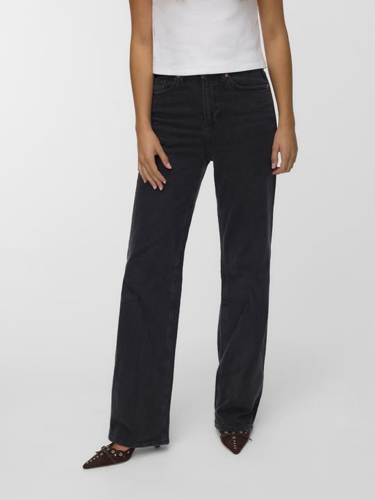 Actual product image Vero Moda VMTESSA Hohe Taille Weiter Beinschnitt Jeans Weit geschnitten (W31/L32)