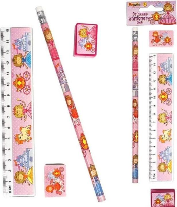 Immagine prodotto Playwrite Set di cancelleria Princess (confezione da 4) (4 x)