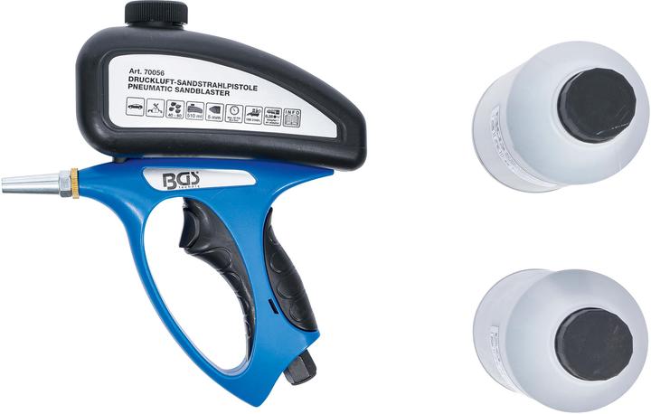 Produktbild BGS Druckluft-Sandstrahlpistole inkl. Zubehör 3-tlg.