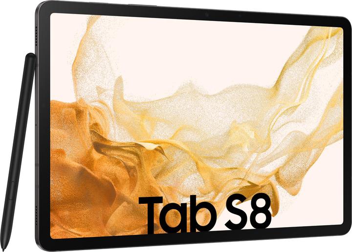Produktbild Samsung Galaxy Tab S8 (nur WLAN, 11", 128 GB, Graphite)