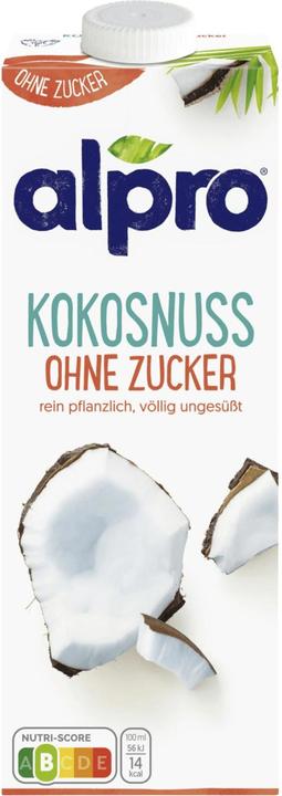 Produktbild Alpro Kokosnussdrink ohne Zucker (8 x 100 cl)
