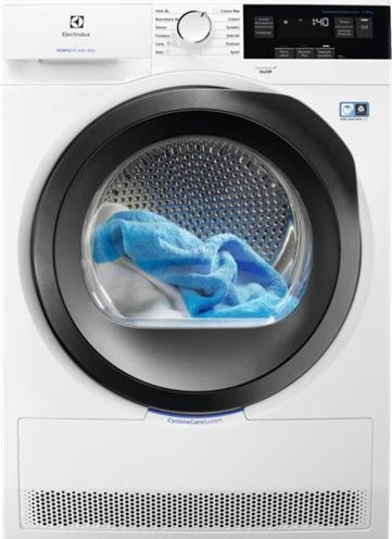 Actual product image Electrolux EW9HE83S3 tumble dryer Free installation Top loading 8 kg A++ White (8 kg, Left)