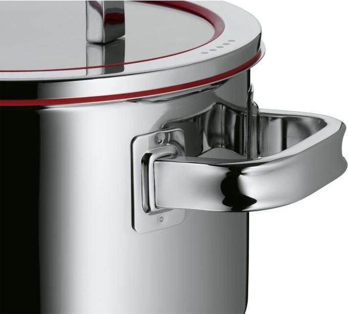 Produktbild WMF Kochtopf Gemüse- Suppentopf Induktion gross 20cm 5,3l Funtion4 Edelstahl 18/10 (20 cm, Kochtopf, Edelstahl)