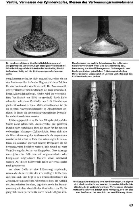 Produktbild Praxishandbuch Zylinderköpfe (Deutsch, Peter J. Burgess, 2005)