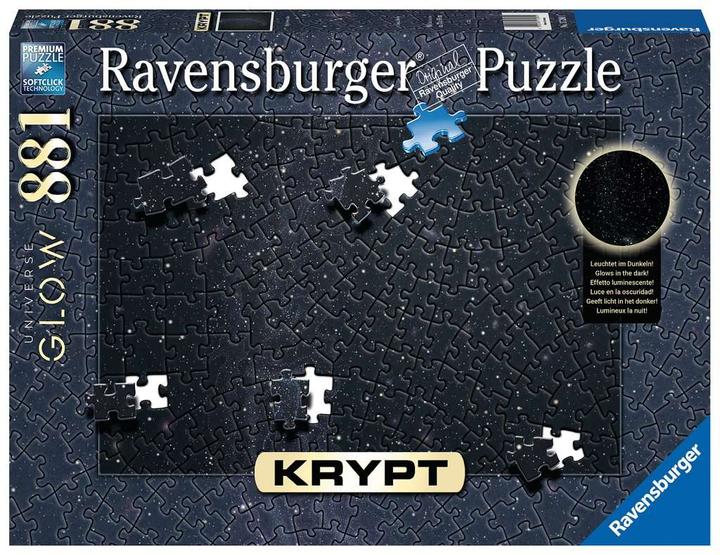 Actual product image Ravensburger Krypt Universe Glow (881 pieces)