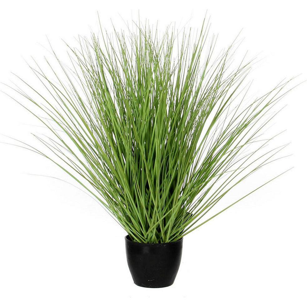 Mica Decorations Verde Pianta Artificiale, Pianta Decorativa Erba In Pvc