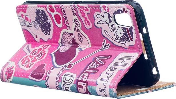 Produktbild MU Style Case aus Leder mit Liebes Sujets (Blackberry DTEK50)