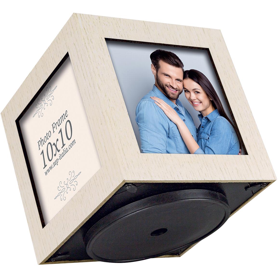 Thumbnail - ZEP, Bilderrahmen, Norman small 4x10x10 Holzfotowürfel (10 x 10 cm)