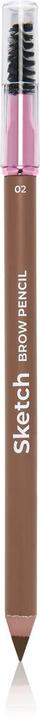 Actual product image MyScreen Protector Eyebrow Pencil with Brush (Light brown)