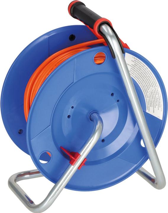 Actual product image Brennenstuhl 1208750 Cable Reel 40 m Orange Earthing Contact Plug (40 m, 1.50 mm²)