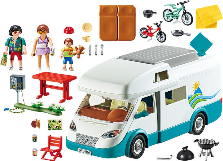 Image du produit Playmobil Famille et camping-car (70088, Playmobil Family Fun)