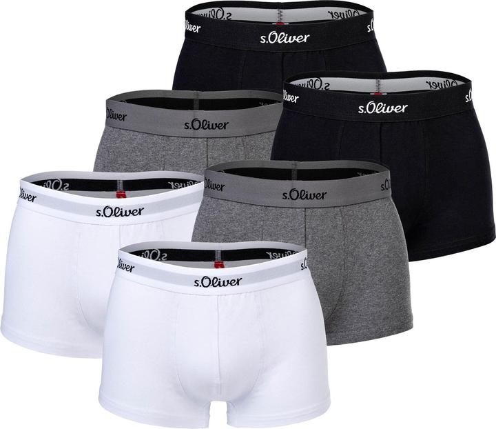 Immagine prodotto S.Oliver Boxer casual elasticizzati (L, confezione da 6)