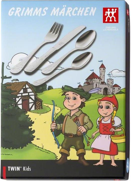 Image du produit Zwilling Couverts pour enfants Grimms conte de fées 4 pièces.