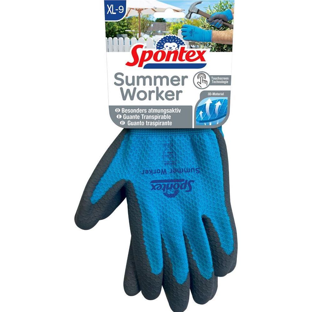 Spontex, Schutzhandschuhe, SummerWorker Grösse 9 (9)