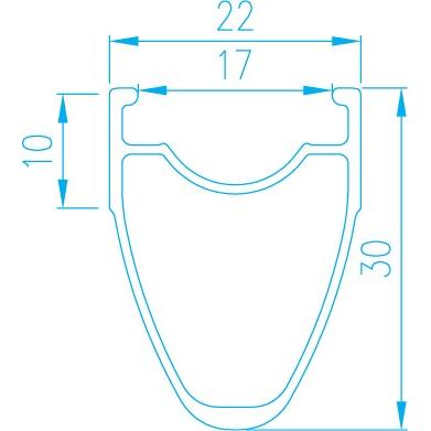 Thumbnail - Alexrims, Velofelge, (27.56")
