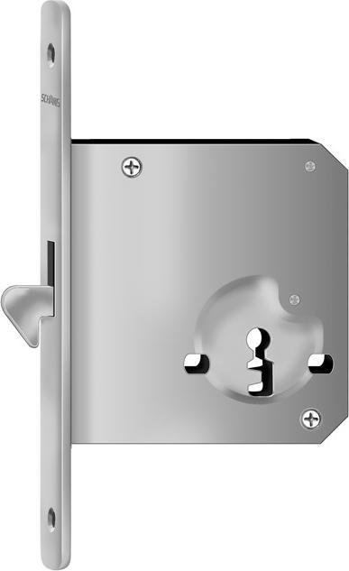 Image du produit Schänis Serrures à mortaiser pour portes coulissantes 1605 (Serrure à mortaise)