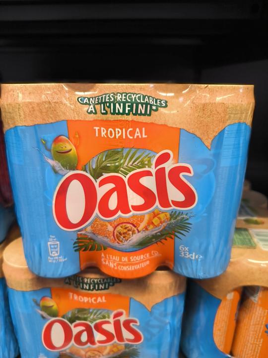 Image du produit Oasis Tropical (6 x 33 cl)