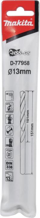 Actual product image Makita D-77958 (13.0 mm)