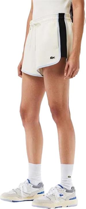 Actual product image Lacoste Womens/Ladies Pique Contrast Panel Shorts (Frequency band 38 (2600 MHz))