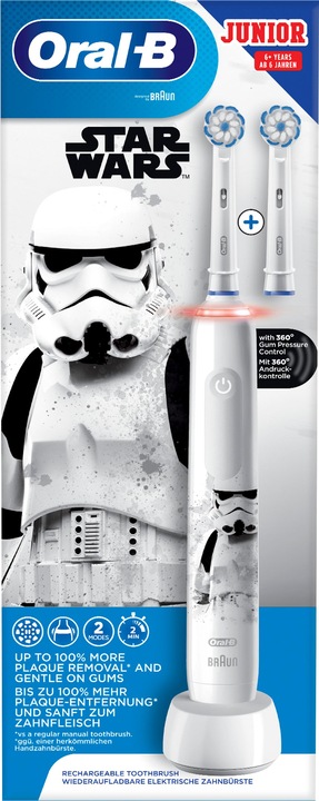 Actual product image Oral-B Junior Star Wars (Oscillating toothbrush)