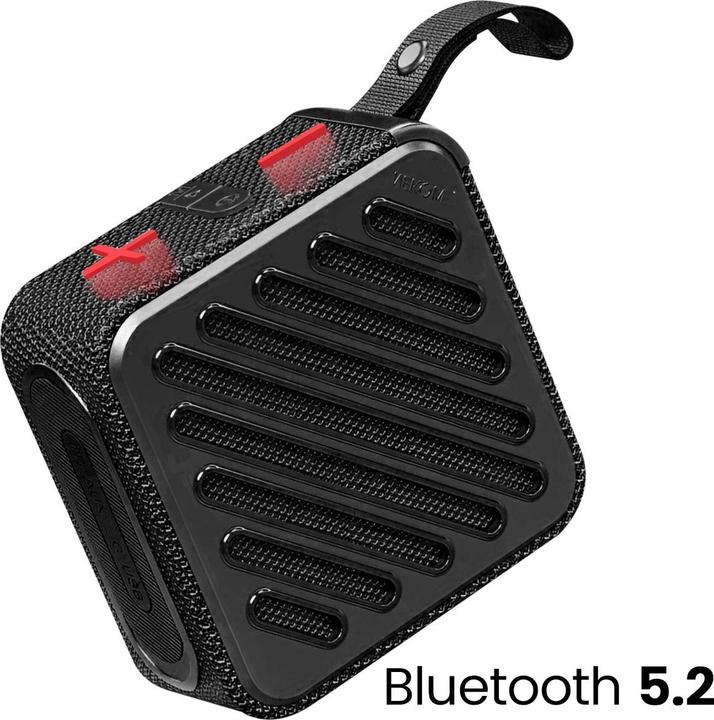 Image du produit Wekome D50 Pop Digital Series – Tragbarer kabelloser Bluetooth-Lautsprecher V5.2 (Schwarz) (2.50 h)