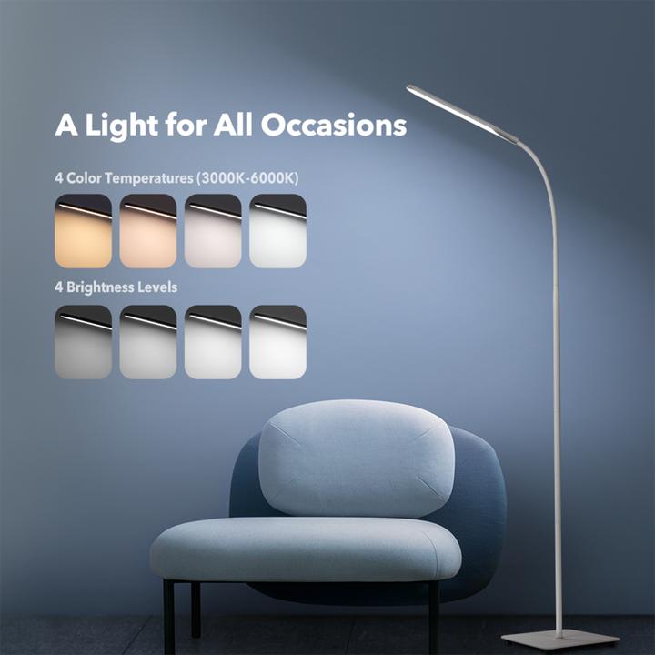 Produktbild Taotronics TT-DL072 Stehlampe weiss 10 W (500 lm)