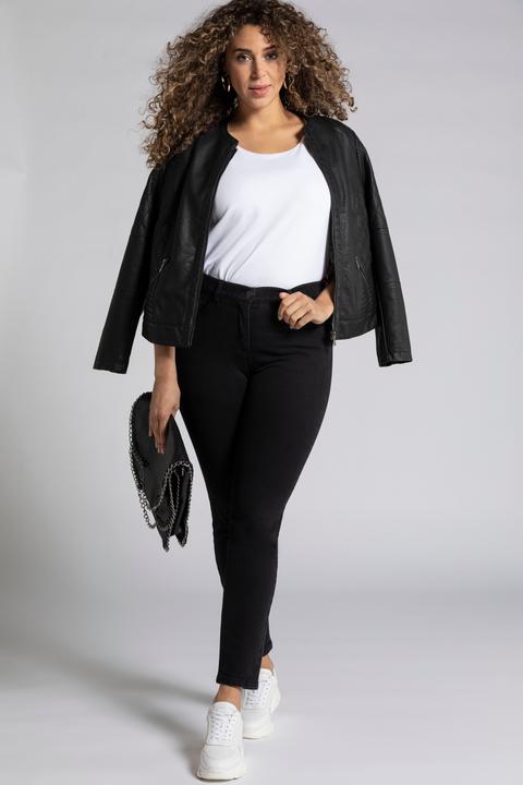 Produktbild Ulla Popken Skinnyjeans Sarah, schmale 5-Pocket-Form, High Waist (58)