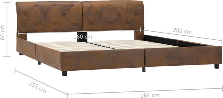 Image du produit vidaXL Bettgestell (160 x 200 cm)