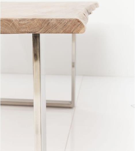 Actual product image Designlife Base Tavola Chrome (2/Set)