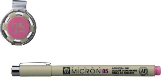 Actual product image Sakura Fineliner PIGMA MICRON 05, pink (Rose)