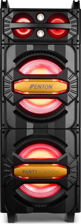 Produktbild Fenton Party speaker - LIVE2102 Partystation met Bluetooth en lichteffecten - Met (Passiv)