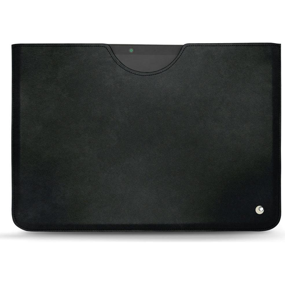 Noreve Lederschutzhülle (Microsoft Surface Pro X), Tablet Hülle, Grau