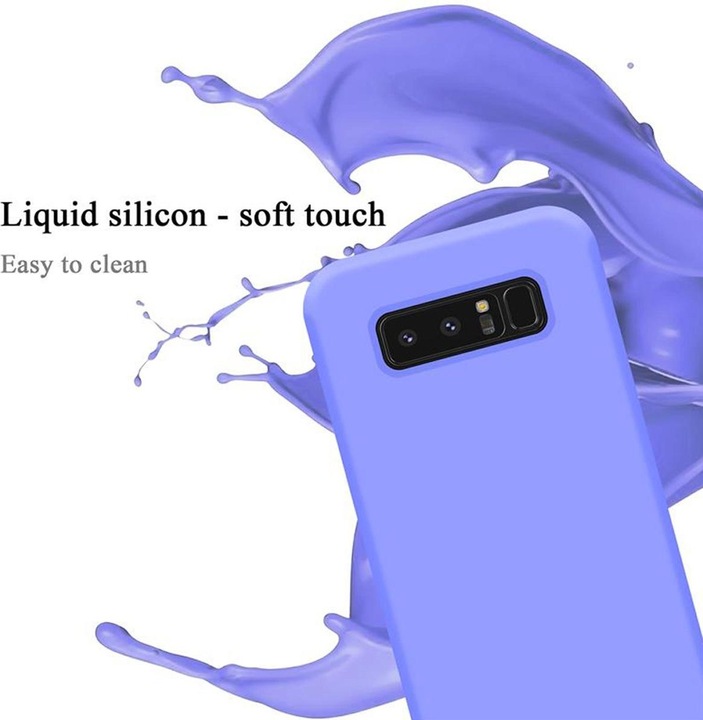 Actual product image Cadorabo TPU Liquid Silicone Case Cover (Samsung Galaxy Note 8)