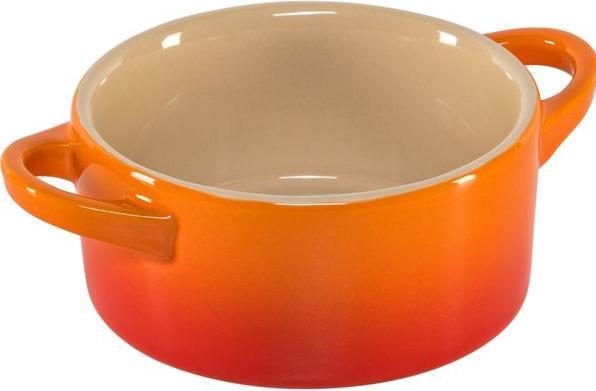 Actual product image Le Creuset Mini-Cocotte set of 4 "oven red" 0.2 litre (10 cm, Casserole + Stewpot, Ceramic)