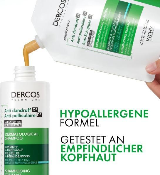 Actual product image Vichy Dercos (390 ml, Liquid shampoo)
